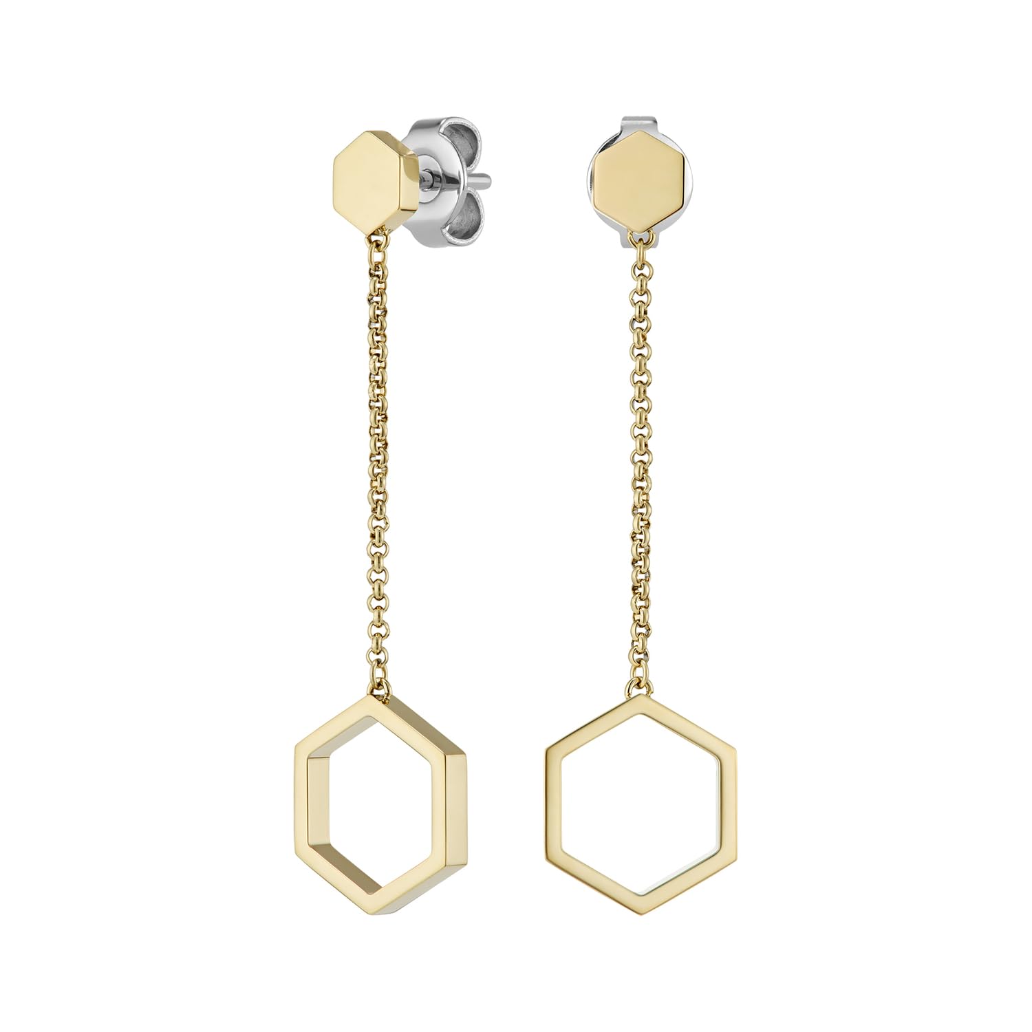 

Authorized Dealer Olivia Burton Signature Honeycomb Classic Gold Drop Earrings 24100310 [OLIVIA BURTON] Women s золотий