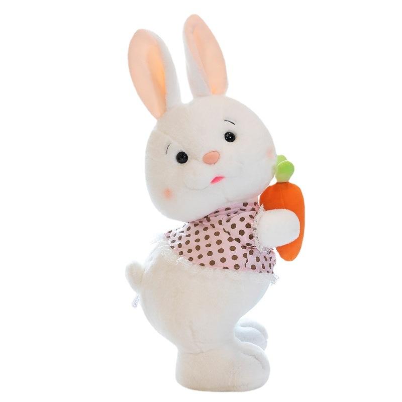 

Милая морковка кролик плюшевая игрушка кукла мягкая подушка кролик детская подушка на день рождения подарки для детей детские игрушки для сна подарок девочке 30cm розовый