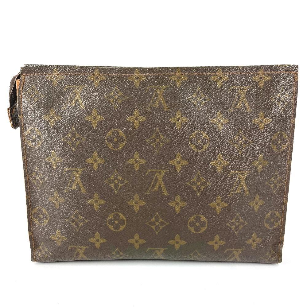 Louis Vuitton M47542 Monogram Poche Toilette 26 Makeup Pouch Cosmetics Pouch