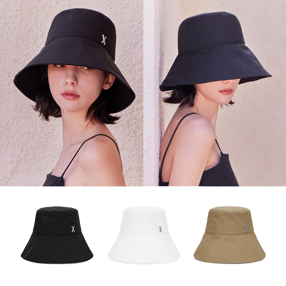 VA Stud Solar Shield Bucket Hat Black