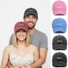 Retro Dad Mom Embroidery Baseball Cap Washed Cotton Adjustable Couple Cap Sunscreen Hats For Man Women