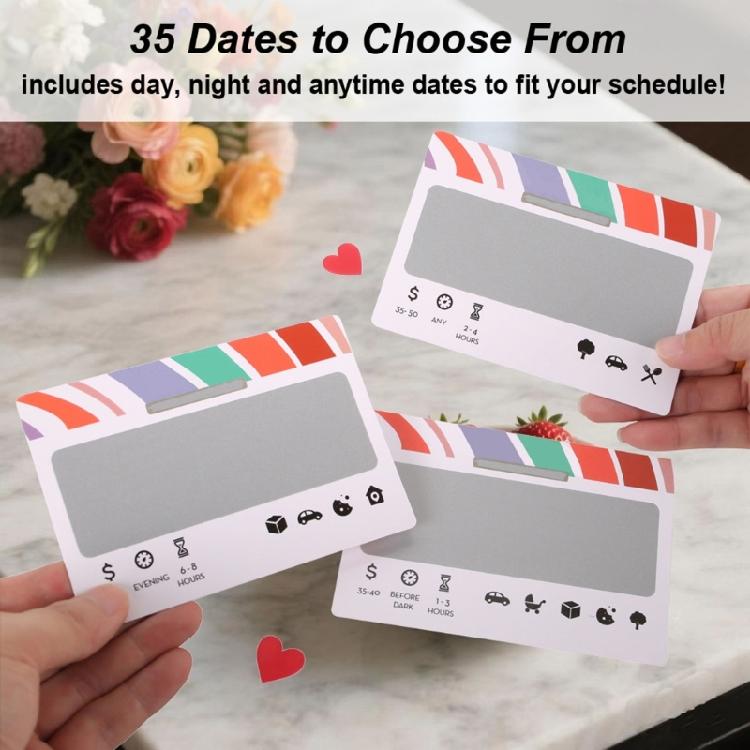Mystery Scratches Off Dates Night Game 35 Creative Couple Activity With Surprise Challenges To Strengthen Bond