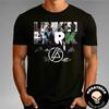 Unisex košile Bavlna Oversize Velká velikost Nové album Linkin Park Album všech členů A podpisové zboží Tričko