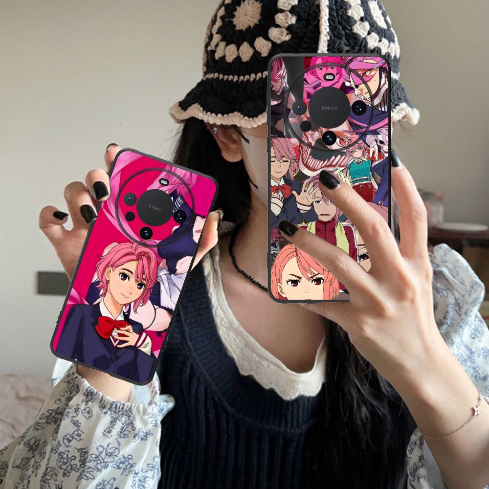 Dandadan Aira Shiratori Phone Case for Huawei Mate 60 50 40 30 20 10 Pro Plus Lite E 5G Colorful Printing Cover Cellphones Cover