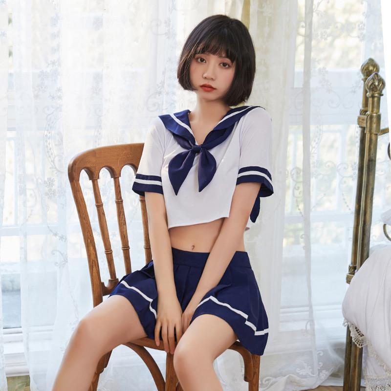 New funny lingerie uniform seduction passion cosplay sailor soft cute bachelor suit