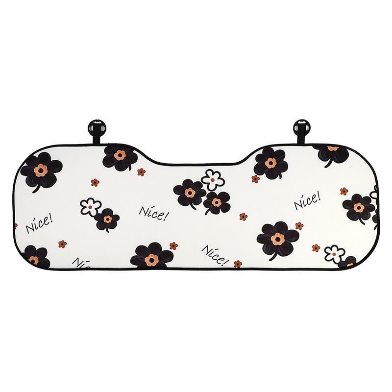 Auto Kopfstütze Lendenkissen Kissen Niedliche Schleife Rückenlehnenpolster Bequemes Sitzkissen Druck Damen Auto Luxus Innenzubehör