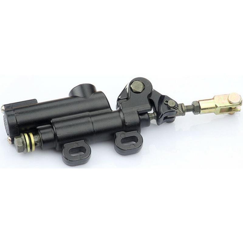 New Black Motorcycle Modification Rear Master Hydraulic Disc Brake Pump Universal X1