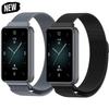 Milanese Loop Strap for Honor Band 10 Stainless Steel Magnetic Bracelet Metal Wristband for Huawei Honor Band 9 Replacement Band