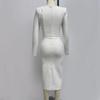 European and American H746 Bandage Evening Dress