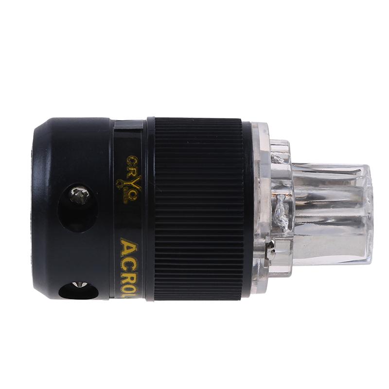 Rhodium Iec C13 Strømplugg Hunn Kobberkontakt Kabelledning Hifi