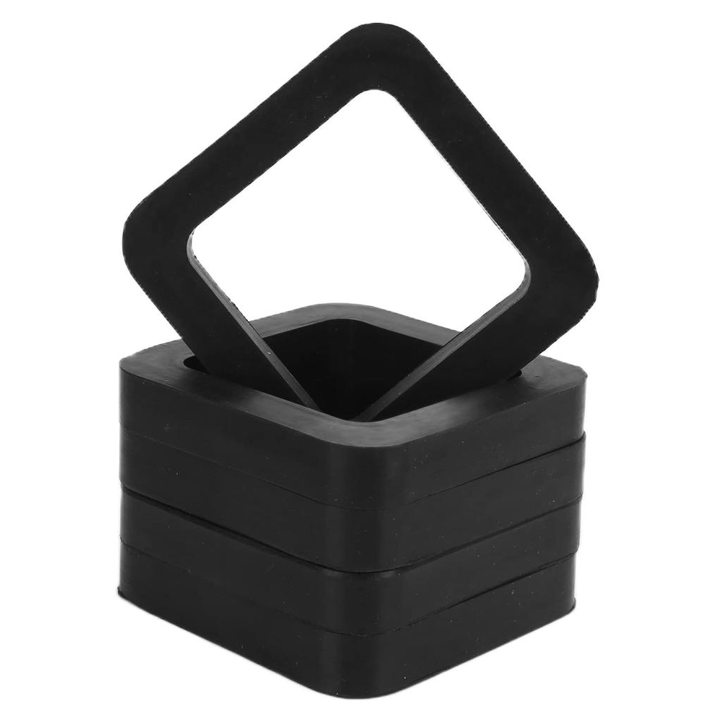 5PCS Tow Hitch Receiver Silencer Pad Trailer Cushion Auto Accessory 2" / 2.0in Universal Noise Elimination Cushion Provision