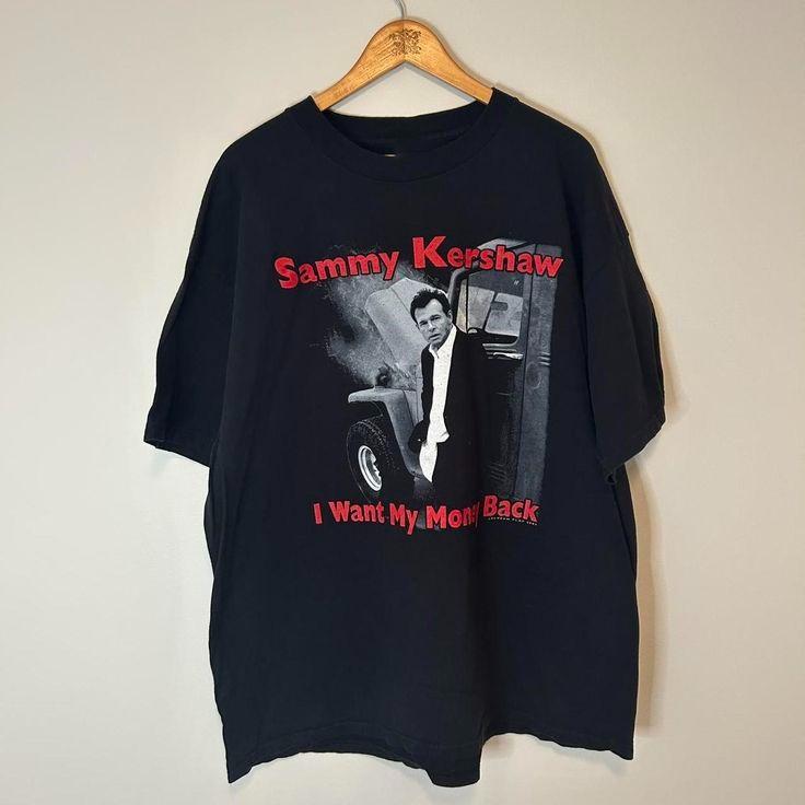 

Classic Sammy Kershaw All Size S to 5XL SE129 FREE SHIPPING Unisex T-Shirt XXXXL