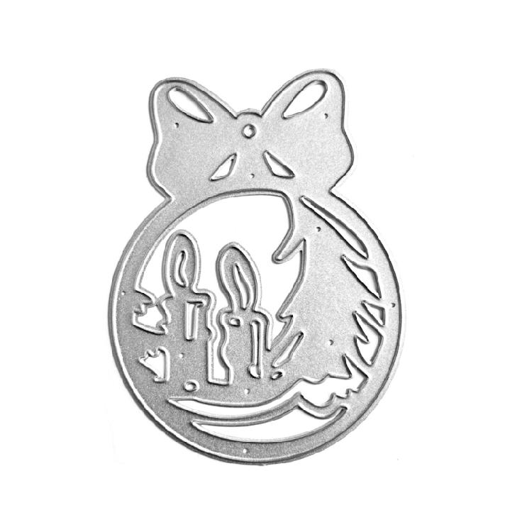 Metal Die Cuts Deer Tree Embossing Template Stencil Scrapbooking for Card Mold