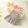 Soft Cat Suspender Floral Skirt Cute Dog Vest Comfortable Pet Summer Clothes  Autumn