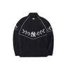 MLB New York Yankees Color Blocked Zip Up Retro Sports Jacket Unisex Jacket Black 3AWJS0221-50BKS