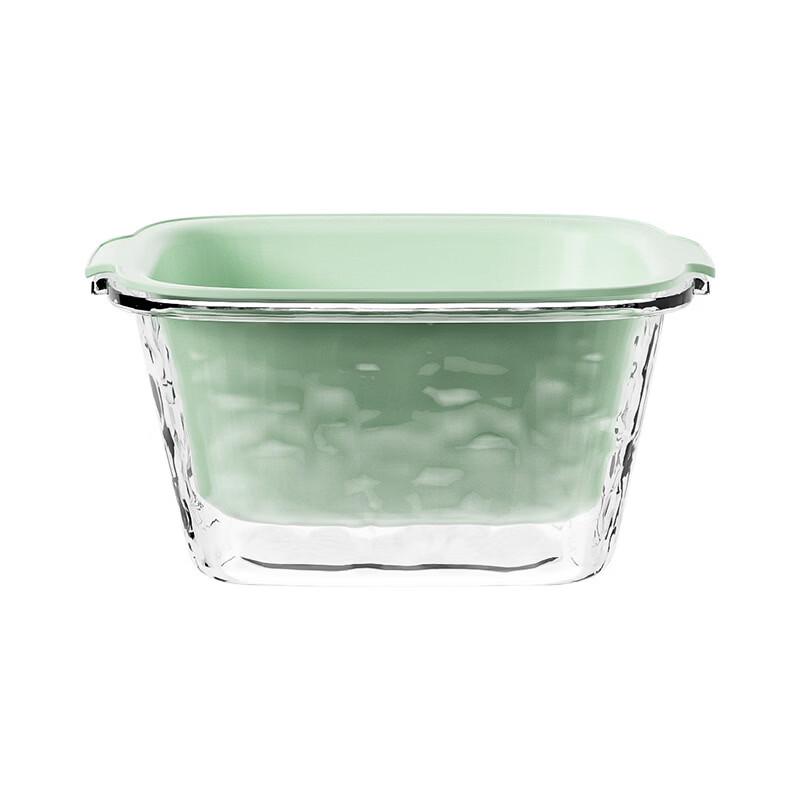 ZISIZ Double-Layer Fruit & Vegetable Drain Basket