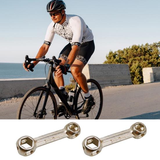 10-in-1 Bicycle Hex Wrench 6-15mm Bone Shape Hexagon Repair Tool External Hexagonal Wrench