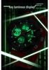 SANDA 3D Multifunction Sports Watch – 3 Time Zones, Waterproof, Student Wristwatch