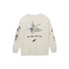 New Era SS22 Year Of The Tiger Limited Edition Cartoon Pullover Printed Round Neck Long Sleeve Sweatshirt Unisex sweatshirt Ivory 13038772