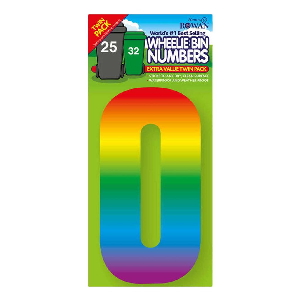Rowan Rainbow Bin Number