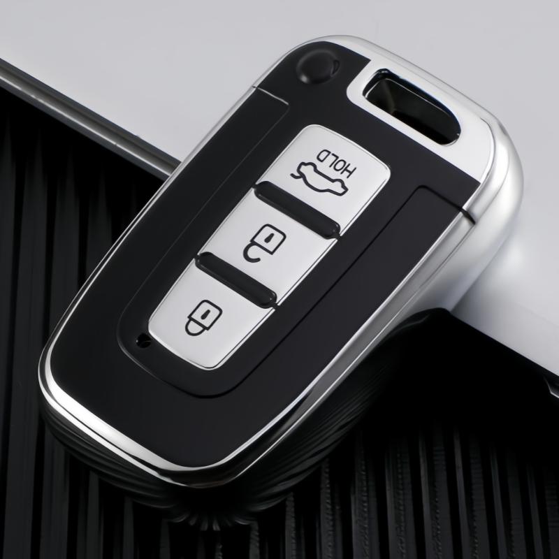 New Soft TPU Car Key Cover Case For Hyundai Solaris HB20 Veloster SR IX35 Accent Elantra I30 For KIA RIO K2 K3 Sportage Accessories