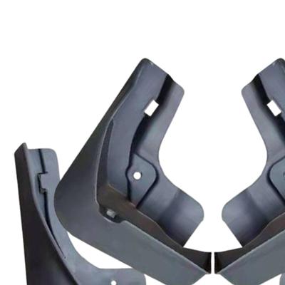 4x Accessoires Garde-boue de Voiture Ailes Noires pour Byd Atto 3 Yuan Plus EV