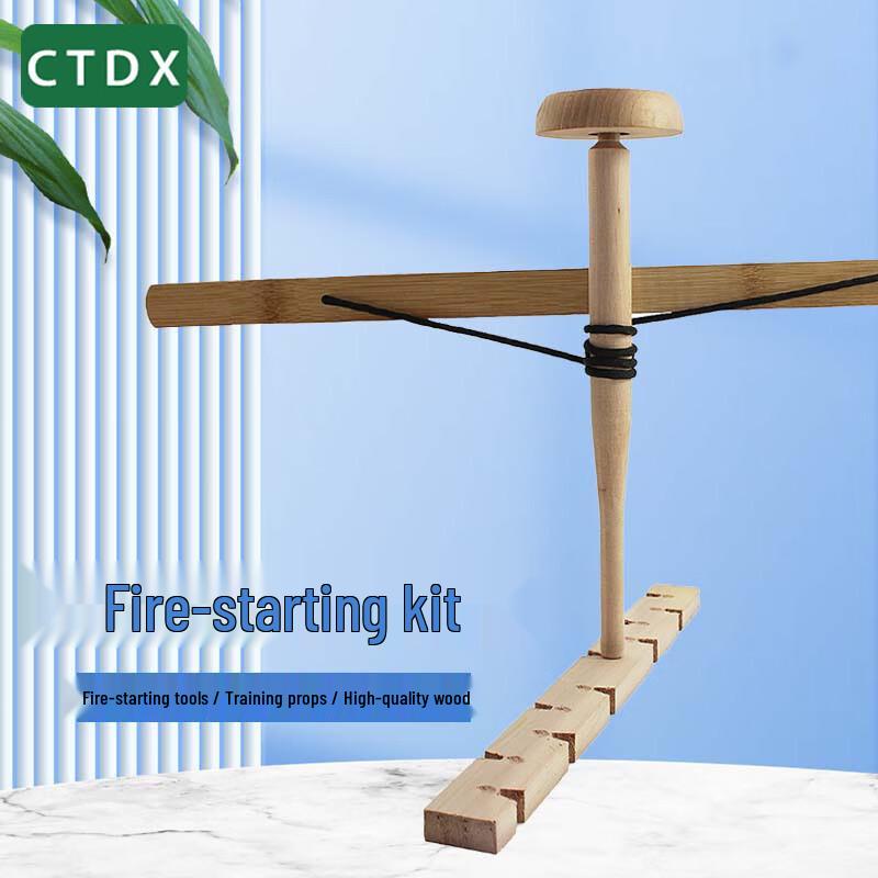 CTDX Bow Drill Fire Starter Kit