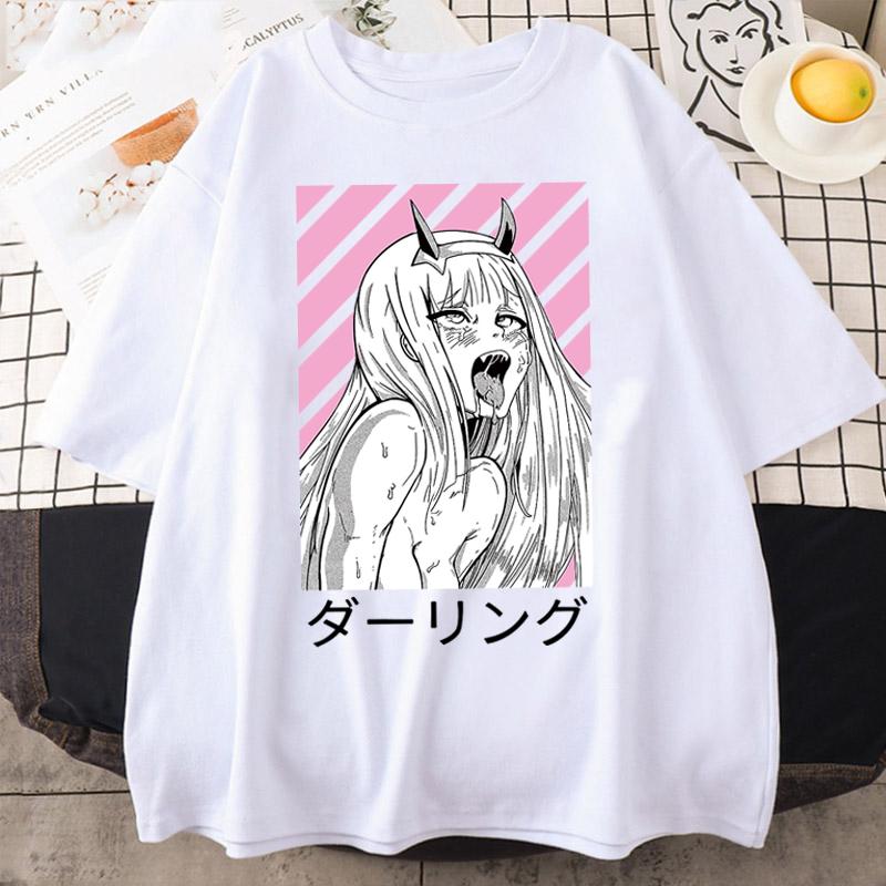 Begrenset Darling Anime Waifu Manga Kortermet Sport Jogging Japansk For Menn Gave T-skjorte Sommer Løs T-skjorte Moteskjorte