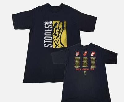 Rolling Stones Shirt World Tour 94 95 Voodoo Lounge Concert Tee