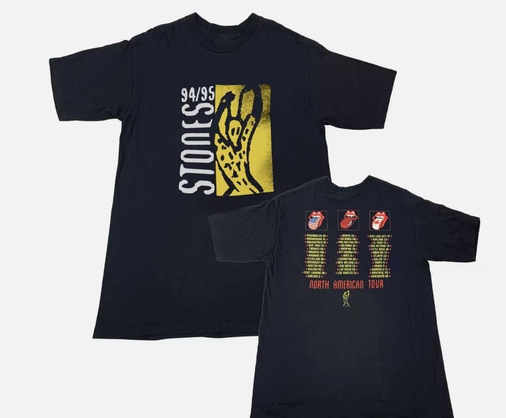 Rolling Stones Shirt World Tour 94 95 Voodoo Lounge Concert Tee