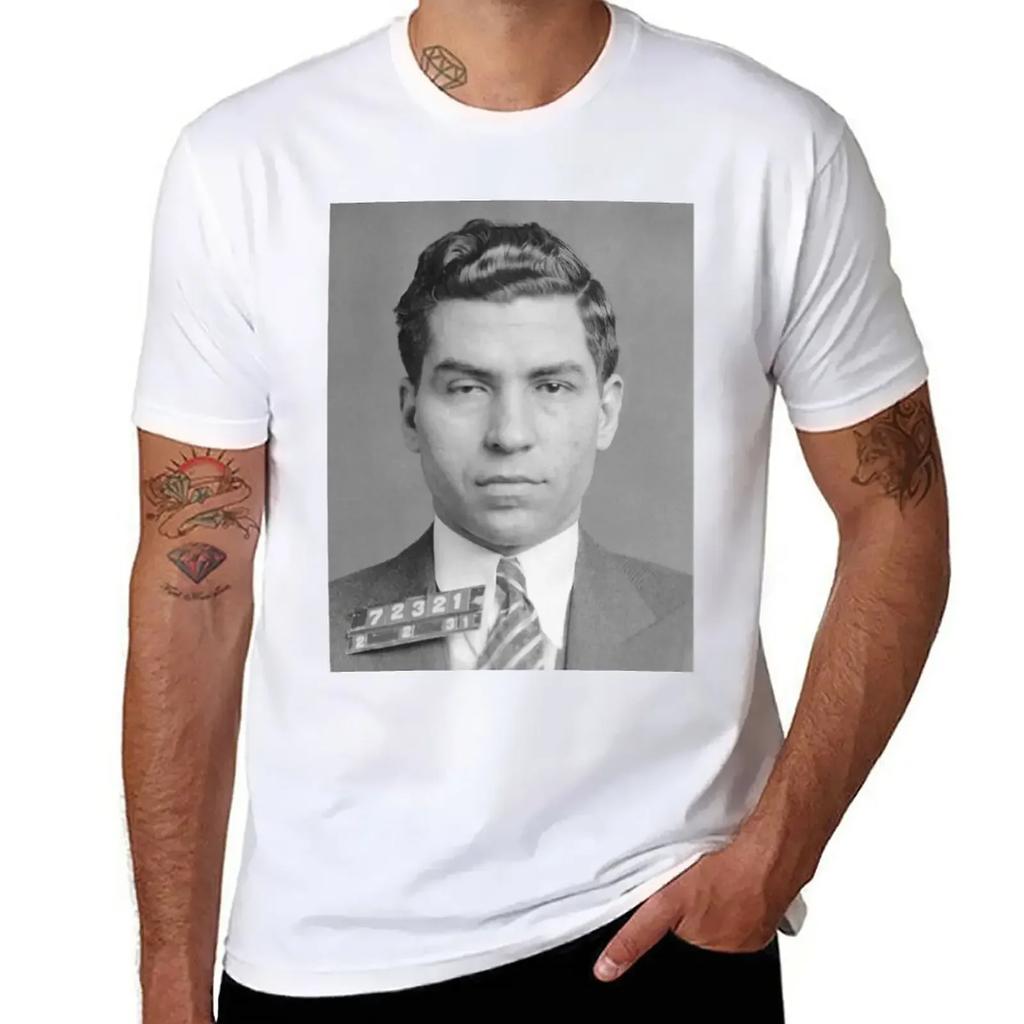 Lucky Luciano's Musgshot T-Shirt quick drying for a boy sports fans t shirts men