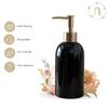 Ceramic Liquid Soap Dispenser for Bathroom (420 ml) - Handwash Dispneser Bottle with Pump for Kitchen - Soap Dispenser for Wash Basin
