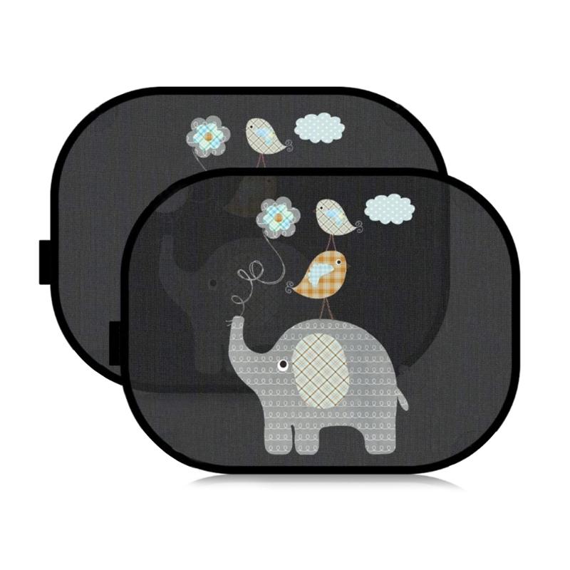 Car Window Shade Cartoon Car Window Sunshades for Baby UV Protections Cover Curtain Sun Visors for Side Window