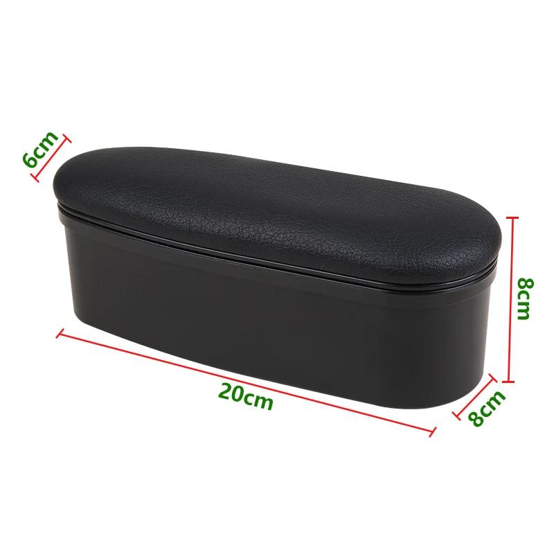 Universal Car Armrest Storage Box Leather Ergonomic Elbow Support Pad Auto Interior Armrest Lift Heightening Seat Extension