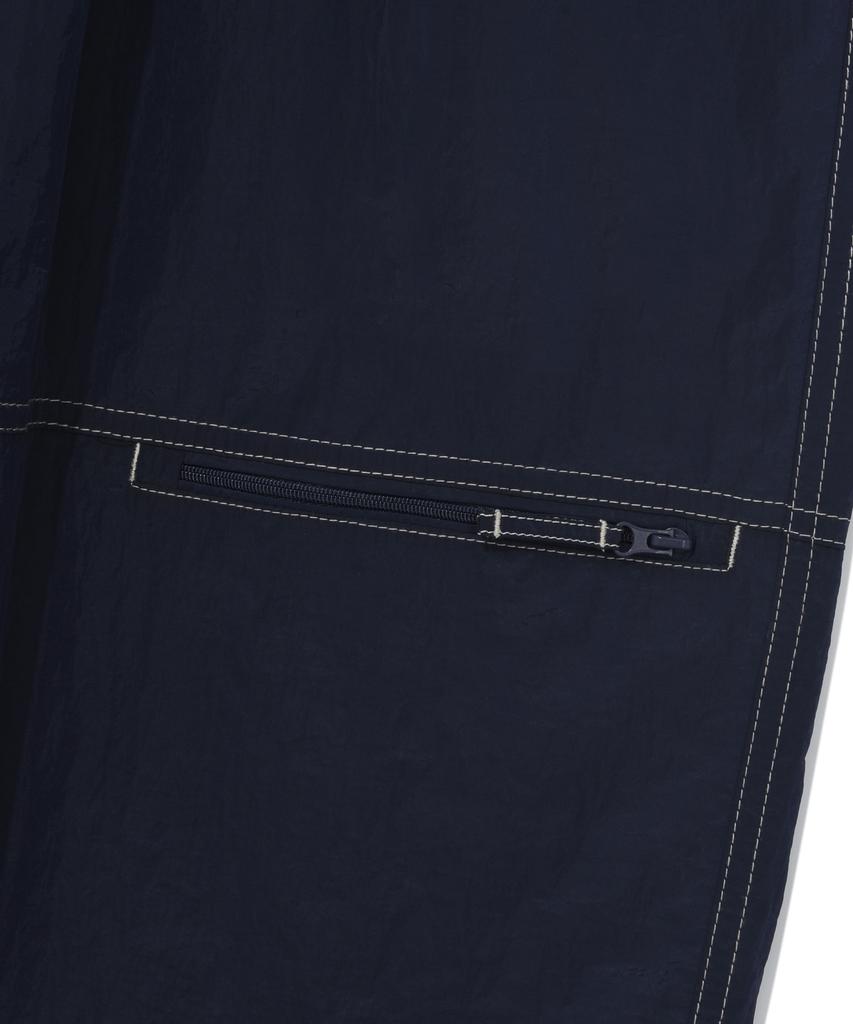 PHYSICAL DEPARTMENT Color Stitch Pocket Track Pants Navy