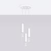 Lami 3P white hanging lamp