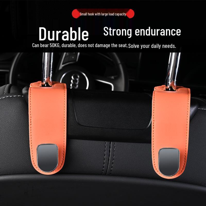 Multifunctional Ultra-Fiber Leather Car Seat Back Hook
