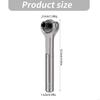Universal Ratchet Wrench With Multiangle Rotations For Tight Space And Multiple Screw Types In Homes Or Auto Repair M4YD
