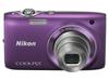 Nikon Digital Camera COOLPIX S3100 Fine Purple S3100PP