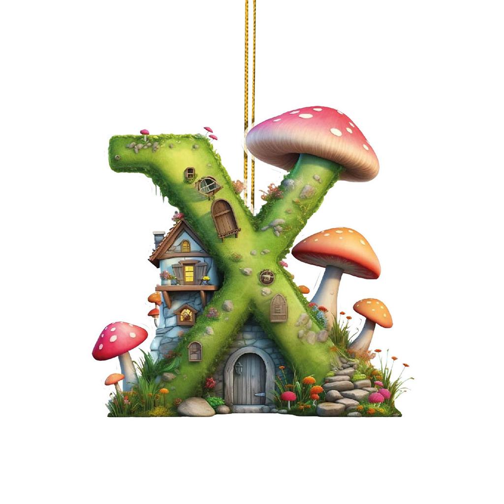 Acryl 26 Buchstaben Anhänger Zuhause Acryl Buchstaben Dekoration Anhänger