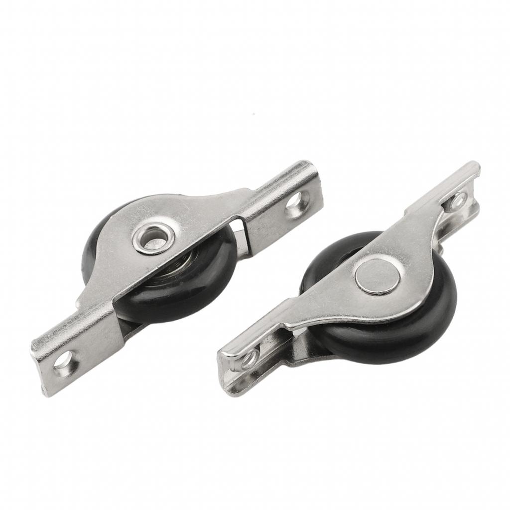 Pack of 4 Lightweight Sliding Door Wheels Compatible with For Cabinets