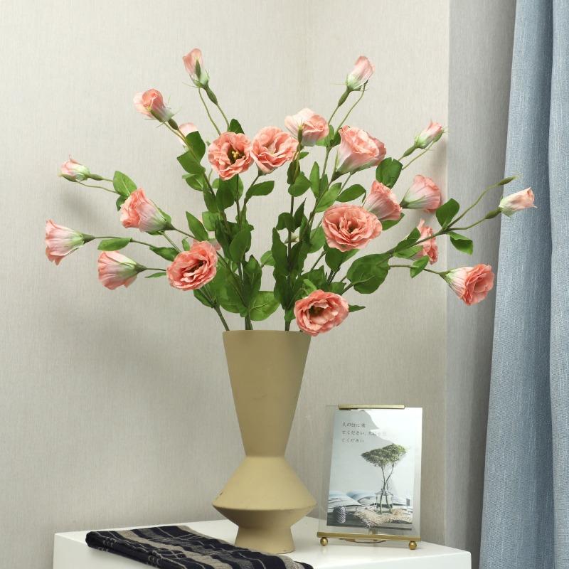 

Moisturizing Touch Bellflower Artificial Flower Home Living Room Decoration Item Hotel Prop Artificial Flower білий