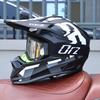 ORZ-F16-DOT Approved Off Road Motocross Helmet with Goggles, High Strength ABS Lightweight Shockproof All Terrain Safety Gear