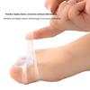 Silicone Three-Hole Toe Corrector Hallux Valgus Buffer Toe Separator Men Women Orthotic Toe Insoles Foot Care Protectors