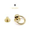 10pcs/pack Screwback Ball Nail for Leather Bag Screw Back  Leather Bag Belt Strap Phone Case