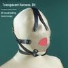 Transparent Mouth Gag Ring: Forced Opening Training Prop