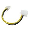 IDE Molex 4Pin to Mini 4Pin Cable Splitter Power Supply to Motherboard P3 Power Supply Cord Extend Adapter for PC CPU Computer