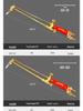 Industrial Grade Dual-Tube Cutting Torch G01-30/100/300 for Oxygen, Acetylene, or Propane Gas.