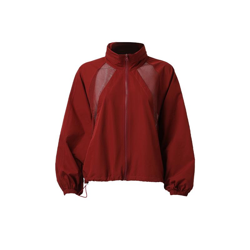 2025 Autumn/Winter Yoga Fitness Hooded Waist-Cinch Long-Sleeve Jacket L