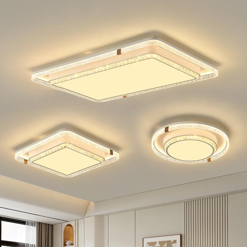 Nowoczesne światło sufitowe z pełnym spektrum ochrony oczu - Model 2025 do salonu i sypialni głównej